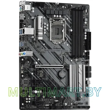 Материнская плата ASRock B460 Phantom Gaming 4 картинка 2